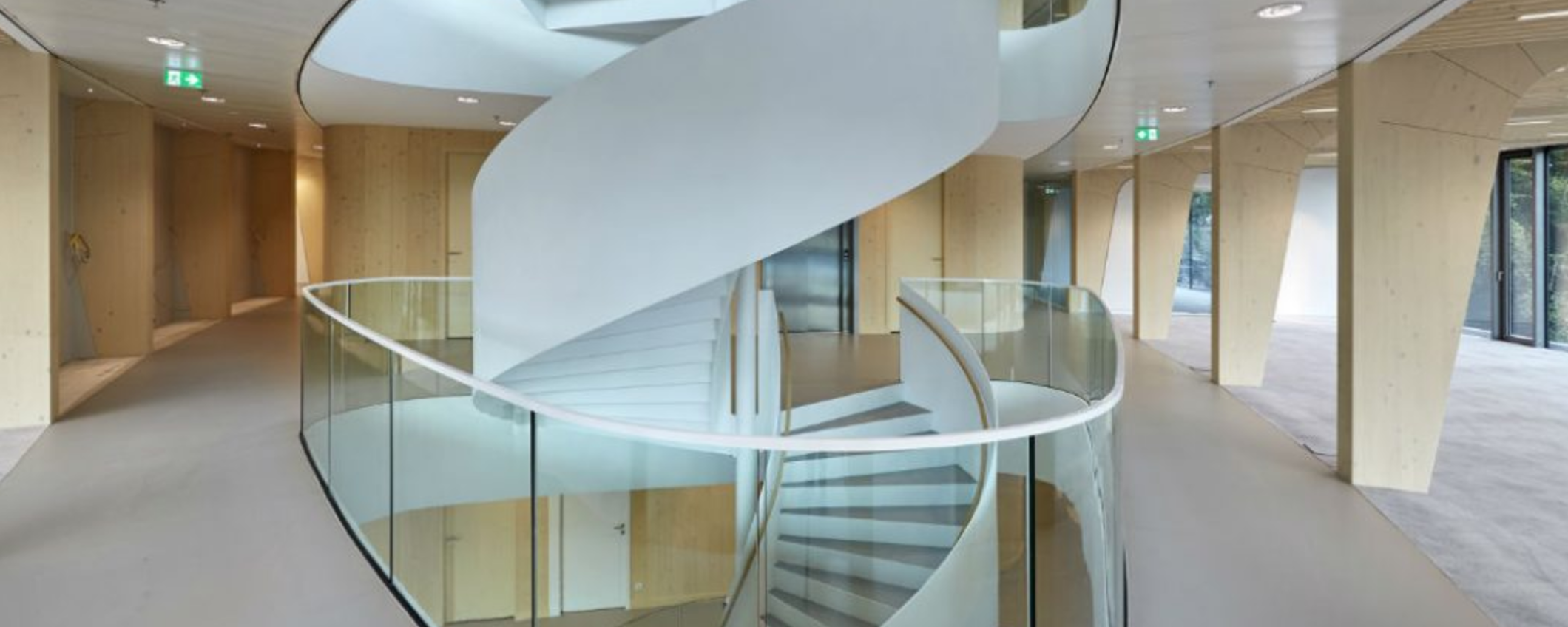 Escaleras - Nuevo edificio de Triodos Bank
