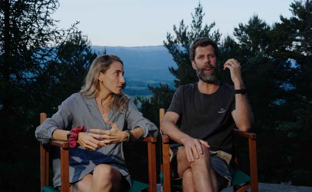 retrato de Cristina Doménech y Marc Miró