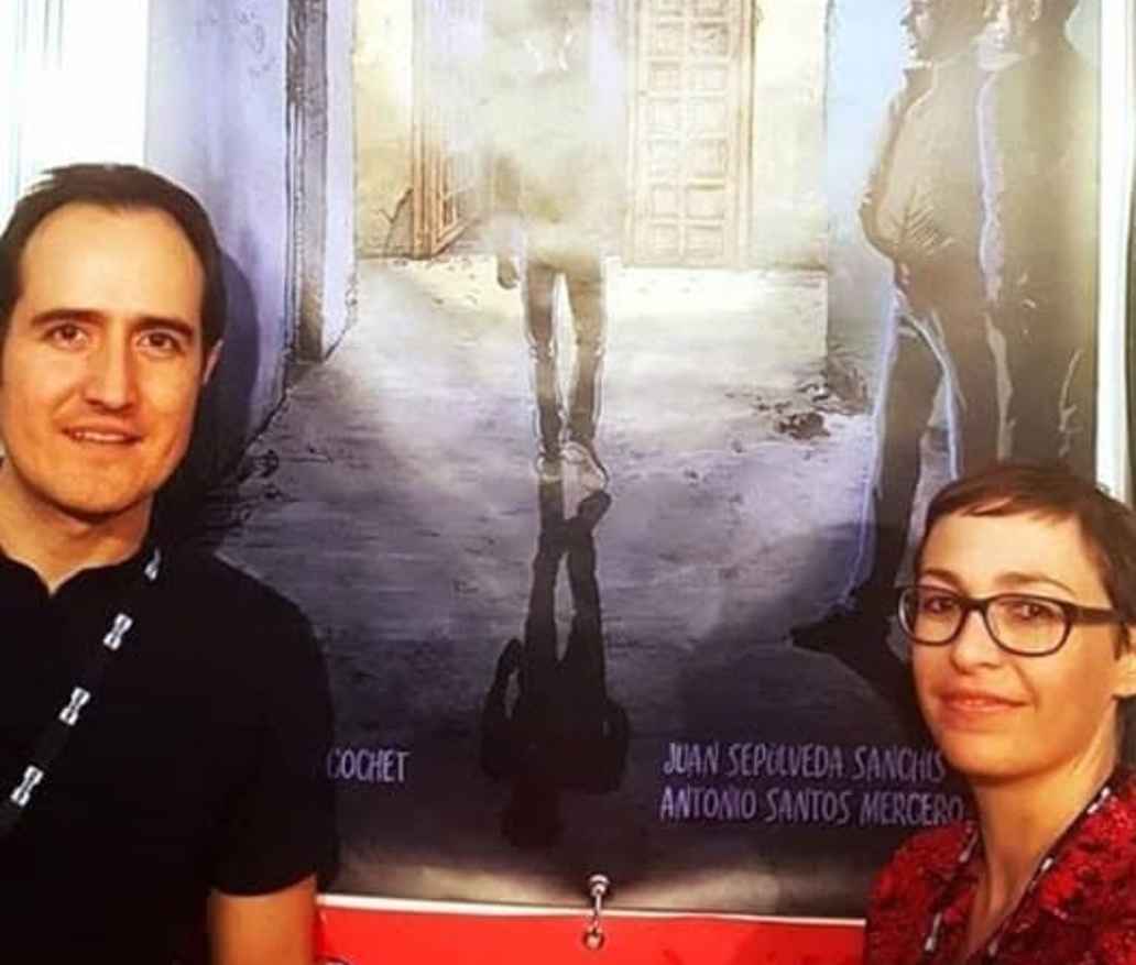 retrato de los autores de El violeta