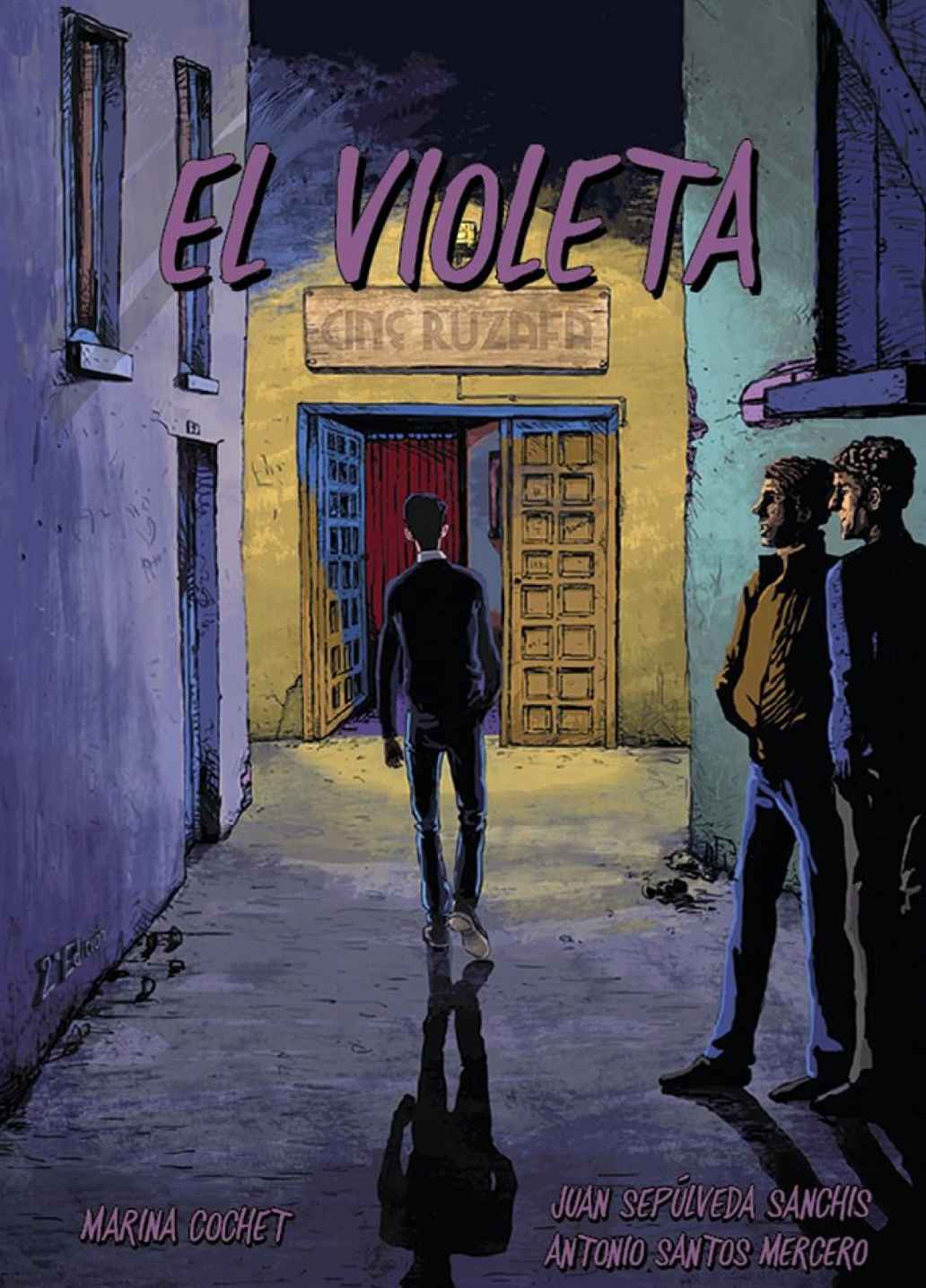 Portada de "El violeta"