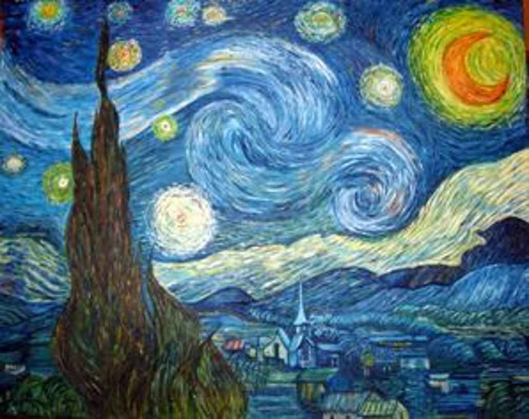 la noche estrellada